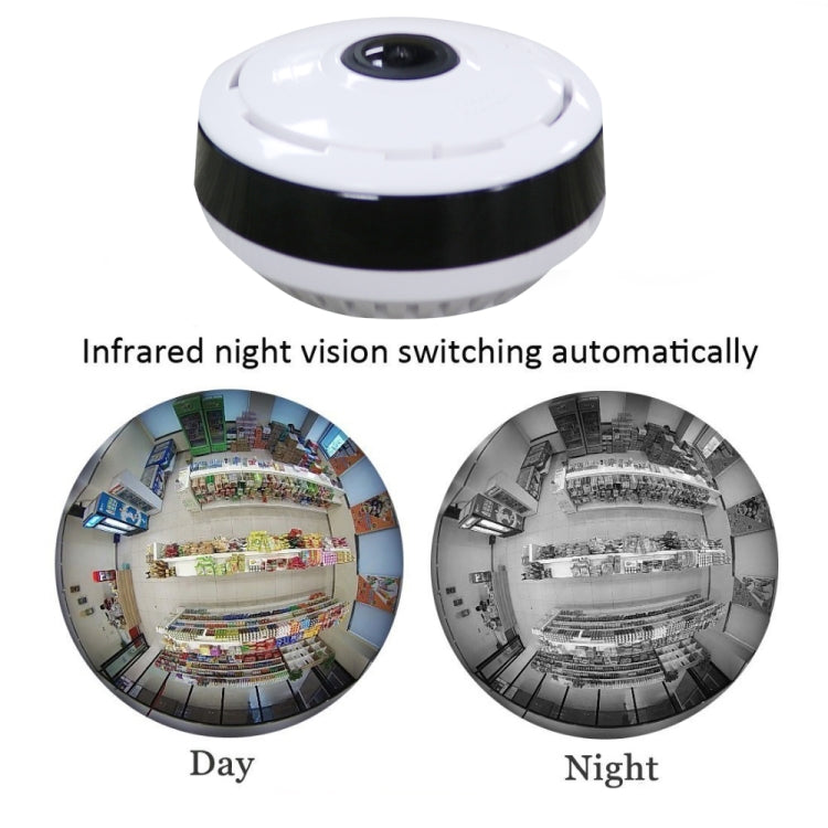 JJX-1801 Fisheye Wide Angle 1.0MP Smart Wireless Wifi IP Camera, Support TF Card (128GB Max), JJX-1801 JJX-1801 Fisheye Wide Angle 1.0MP Smart Wireless Wifi IP Camera, Support TF Card (128GB Max), JJX-1801